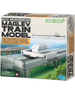 Образователен комплект 4M KidzLabs - Модел на влак Maglev