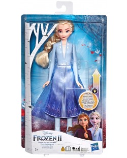 Кукла Hasbro Frozen 2 - Елза със светеща рокля