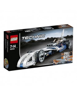 Конструктор Lego Technic - Състезателна кола - Record Breaker (42033)