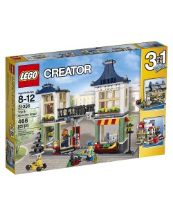 Lego Creator: Магазин,  поща и будка за вестници - 3 в 1 (31036)
