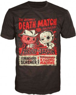 Тениска Funko Pop! Freddy vs Jason - Ultimate Deathmatch
