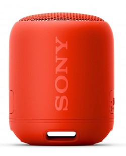 Портативна колонка Sony - SRS-XB12, червена