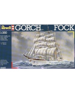 Сглобяем модел Revell - Ветроходен кораб Gorch Fock (05457)