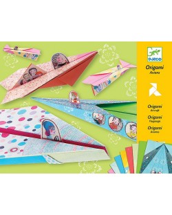 Творчески комплект за оригами Djeco - Самолети
