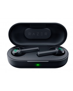 Гейминг слушалки Razer - Hammerhead True Wireless, черни (разопакован)
