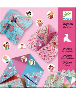 Творчески комплект за оригами Djeco – Гадател на желанията