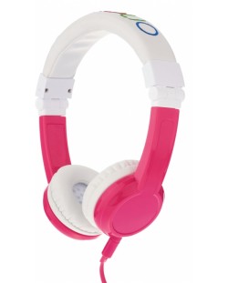 Детски слушалки BuddyPhones - Explore, розови