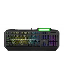 Гейминг клавиатура T-Dagger - Gunboat T-TGK201, RGB, черна