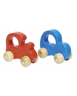 Дървена играчка Gok - Количка за най-малките (асортимент)