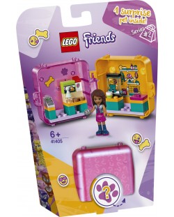 Конструктор Lego Friends - Кубът за игра и пазаруване на Andrea (41405)