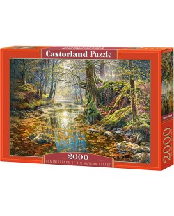 Пъзел Castorland от 2000 части - Със спомен за есенна гора, Греъм Туайфорд