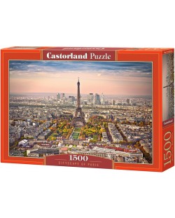 Пъзел Castorland от 1500 части - Градски пейзаж на Париж