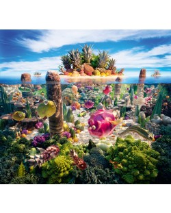 Пъзел Schmidt от 1000 части - Тихоокеански остров, кулинарен пейзаж, Карл Уорнър
