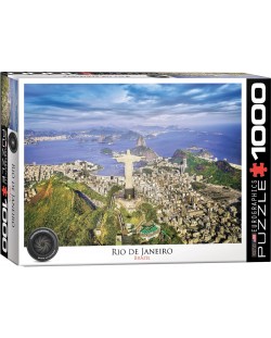 Пъзел Eurographics от 1000 части - Рио де Жанейро, Бразилия