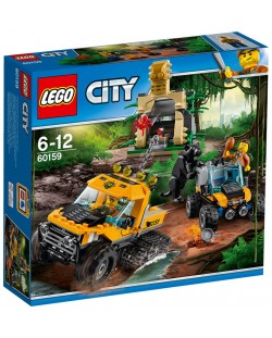 Конструктор Lego City – Джунгла – мисия за джип с вериги (60159)