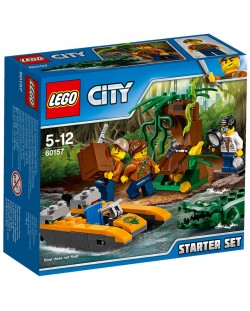 Конструктор Lego City – Джунгла – стартов комплект (60157)