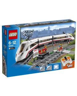 Конструктор Lego City - Високоскоростен пътнически влак (60051)