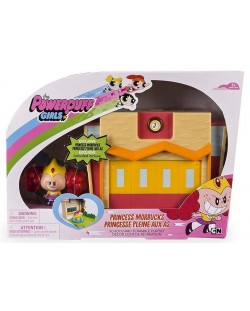 Игрален мини комплект с фигурка от Spin Master, Powerpuff Girls – Princess Morbucks в училище
