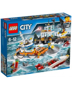 Конструктор Lego City – Брегова охрана – щаб (60167)