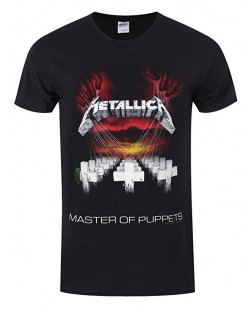 Тениска Rock Off Metallica - Master of Puppets European Tour '86