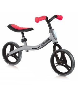 Детско колело Globber - Go Bike, сиво с червено
