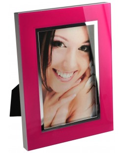 Стъклена рамка за снимка Goldbuch Bella Vista – Розова, 13 x18 cm