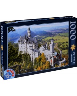 Пъзел D-Toys от 1000 части - Замъкът Нойшванщайн, Германия