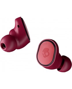 Безжични слушалки Skullcandy - Sesh Evo, TWS, Deep Red