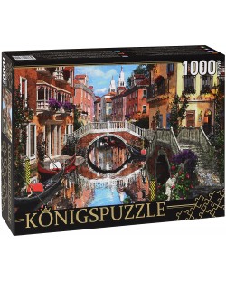 Пъзел Königspuzzle от 1000 части - Изглед от Венеция