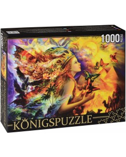 Пъзел Königspuzzle от 1000 части - Фантастичен свят