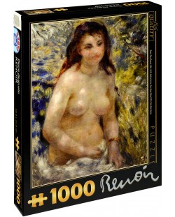 Пъзел D-Toys от 1000 части – Женски торс на слънце, Пиер Реноар