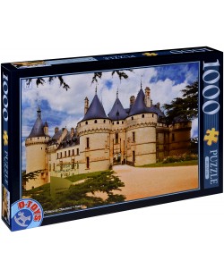 Пъзел D-Toys от 1000 части - Замъка Шомон сюр Лоар, Франция