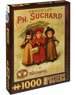 Пъзел D-Toys от 1000 части – Шоколад PH. Suchard