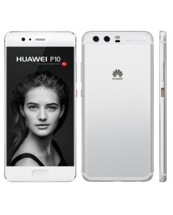 Мобилен телефон, Huawei P10 DUAL SIM, VTR-L29, 5.1" FHD, Silver Clean