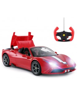 Радиоуправляема количка Rastar -  Ferrari 458 Speciale A, кабрио, асортимент