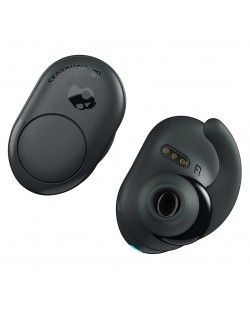 Безжични слушалки Skullcandy - Push, TWS, сиви/черни