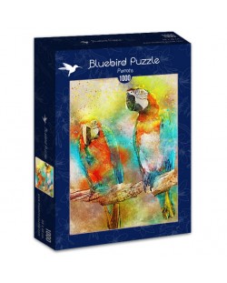 Пъзел Bluebird от 1000 части - Папагали