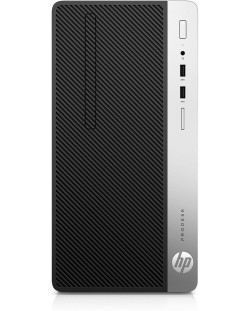 Настолен компютър HP ProDesk - 400 G6, черен
