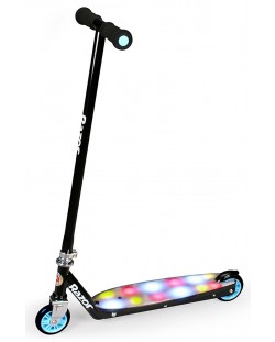 Тротинетка със светеща дъска Razor Scooters Party Pop Scooter – Black