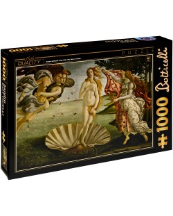 Пъзел D-Toys от 1000 части – Раждането на Венера, Сандро Ботичели