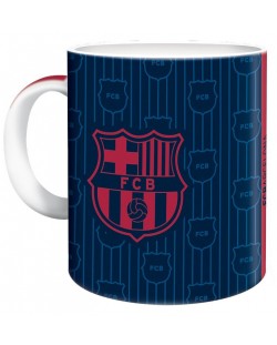 Чаша Ars Una FC Barcelona - 300 ml, синьо-червена