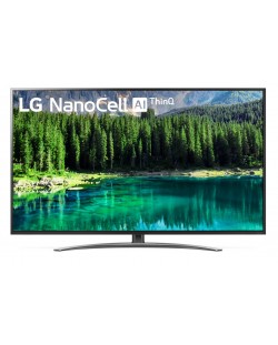 Смарт телевизор LG - 75SM8610PLA, 75", 4K UHD, черен