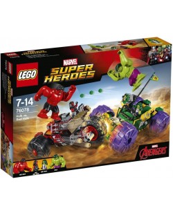 Конструктор Lego Marvel Super Heroes - Хълк срещу Червения Хълк (76078)