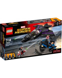 Конструктор Lego Super Heroes - Преследването на Черната пантера (76047)