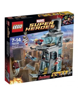 Lego Super Heroes: Avengers Age of Ultrоn - Attack on Avengers Tower (76038)