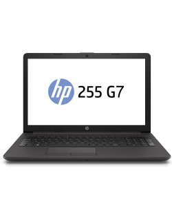 Лаптоп HP - 255 G7, черен