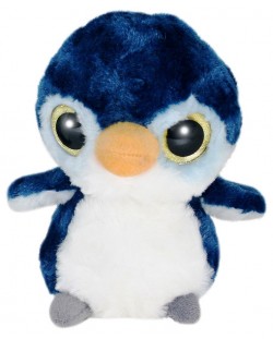 Плюшена играчка Aurora, Юху и приятели - Пингвин с брокат