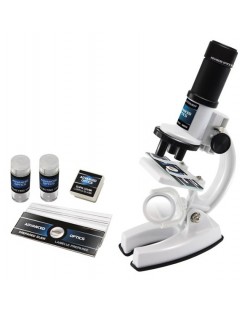 Образователна играчка Eastcolight - Комплект с микроскоп, 100/200/450Х