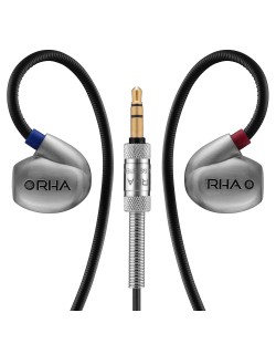 Слушалки с микрофон RHA - T20, Hi-Fi, сиви