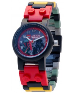 Ръчен часовник Lego Wear - Star Wars,  Darth Vader и Boba Fet